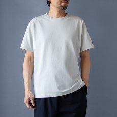 画像2: スーピマ超長綿強撚Tシャツ｜シルバーグレー (2)