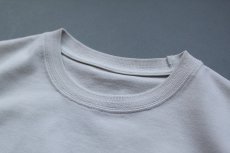 画像7: スーピマ超長綿強撚Tシャツ｜シルバーグレー (7)