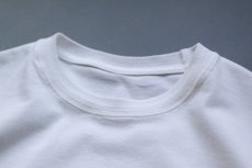画像7: スーピマ超長綿強撚Tシャツ｜ホワイト (7)