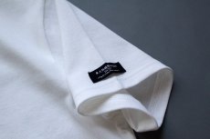 画像9: スーピマ超長綿強撚Tシャツ｜ホワイト (9)