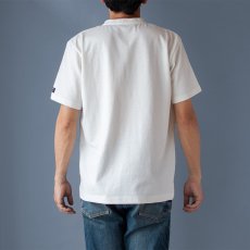 画像4: リネンコットンヘンリーネックTシャツ｜ホワイト (4)