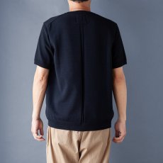 画像3: コットン強撚ニットプルオーバー｜ブラック (3)