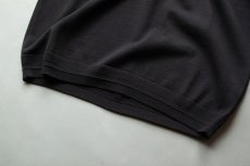 画像7: コットン強撚ニットプルオーバー｜ブラック (7)