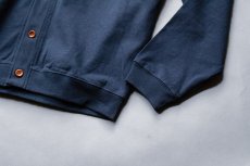 画像10: コットンワイドカーディガン｜ネイビー (10)