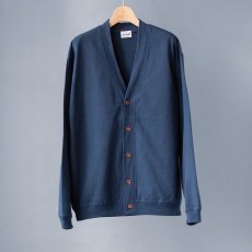 画像6: コットンワイドカーディガン｜ネイビー (6)