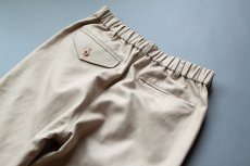画像8: C/Lバックドビーワークパンツ｜ベージュ (8)
