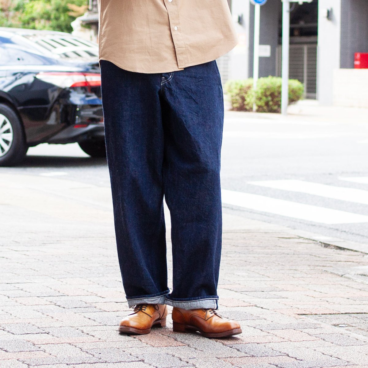 画像1: 【予約商品】Nine2o denim trousers (1)