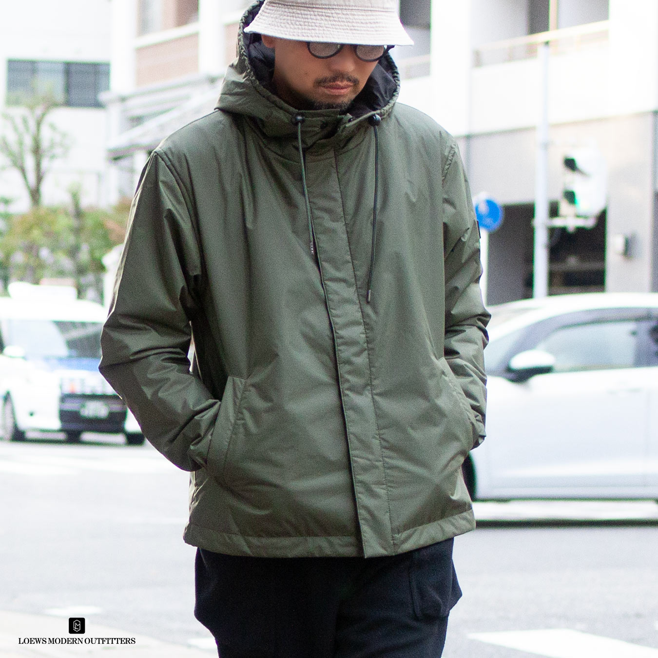 KAPOK KNOT エアライトジャケット｜オリーブ