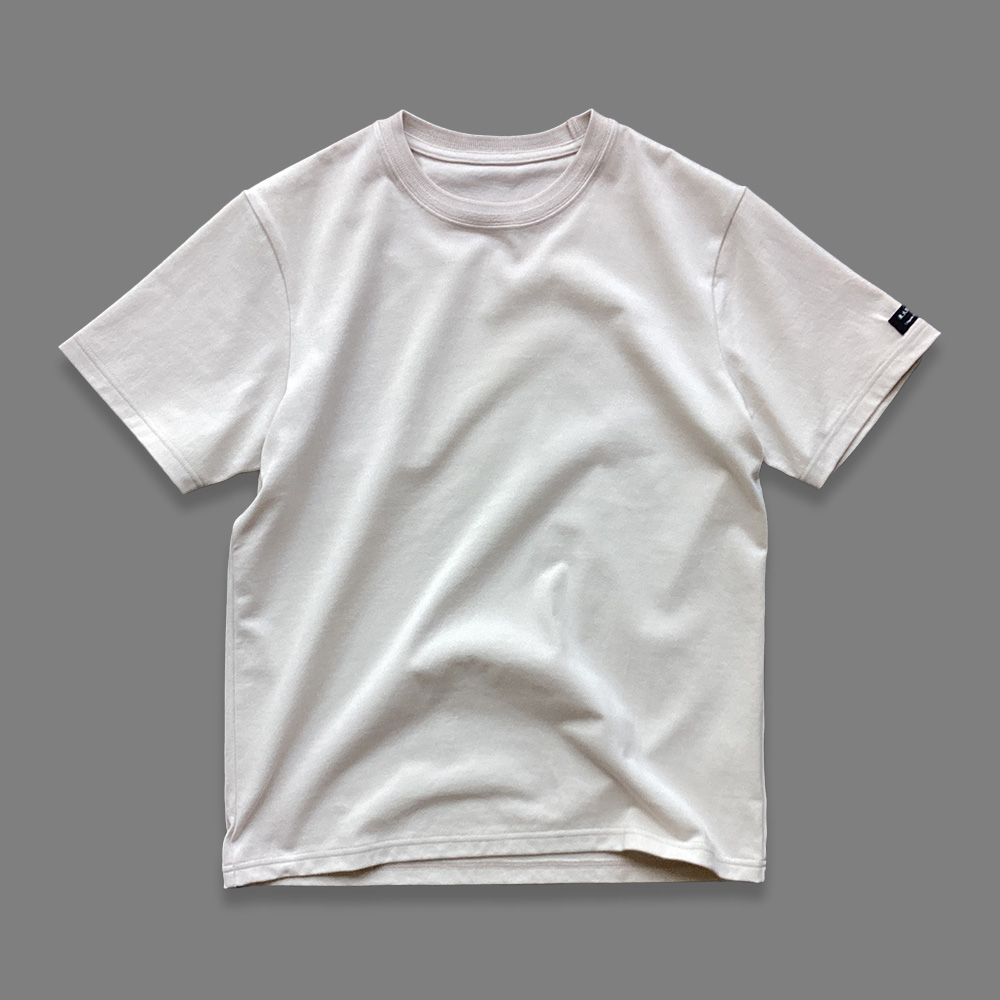 スーピマ超長綿強撚Tシャツ｜アッシュ